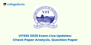 VITEEE 2025 Exam Live Updates: April 26 Exam Over, Check Paper Analysis, Question Paper with Solutions